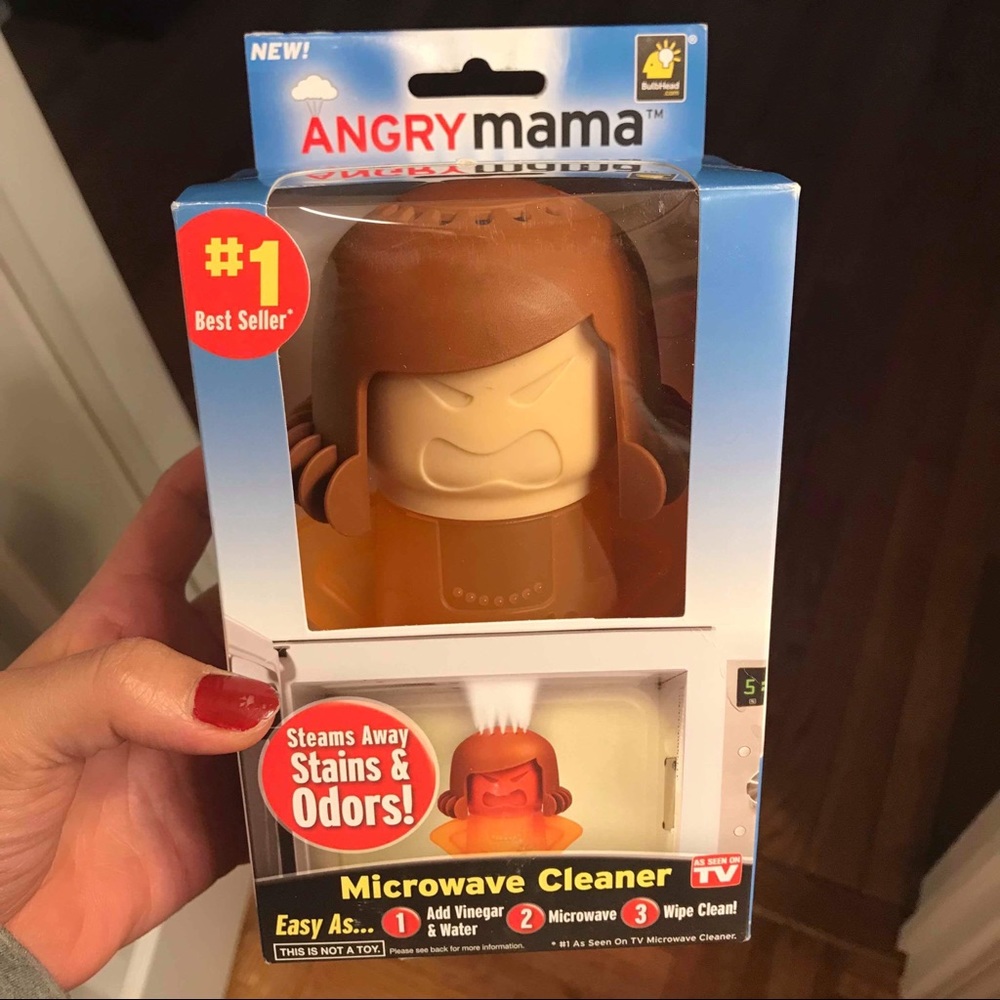 Angry mama/ Microwave cleaner 💜💜💜💜💜💜